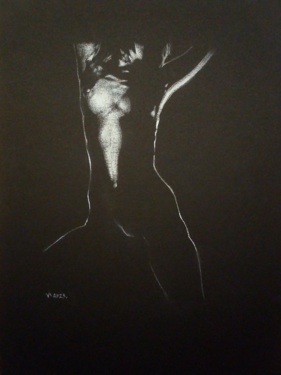 Nude noir #315 (21X29)cm