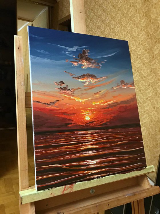 Sunset embrace
