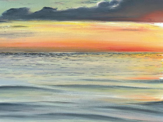 CONNECTION - SUNSET SEASCAPE 2022