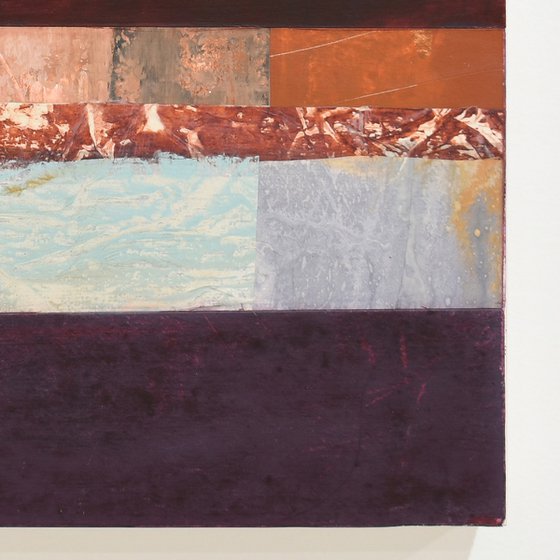Burgundy with a Pale Line