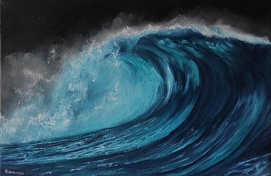 Ocean Fury #01  - seascape wave