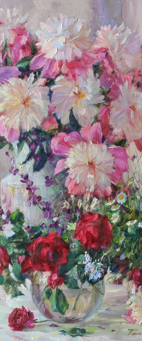 Bouquet of May flowers by Volodymyr Tarabanov
