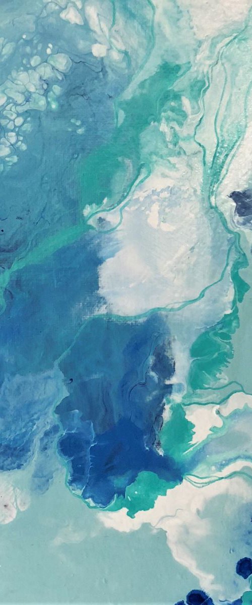 Mint Splash by Meredith B.  Studios