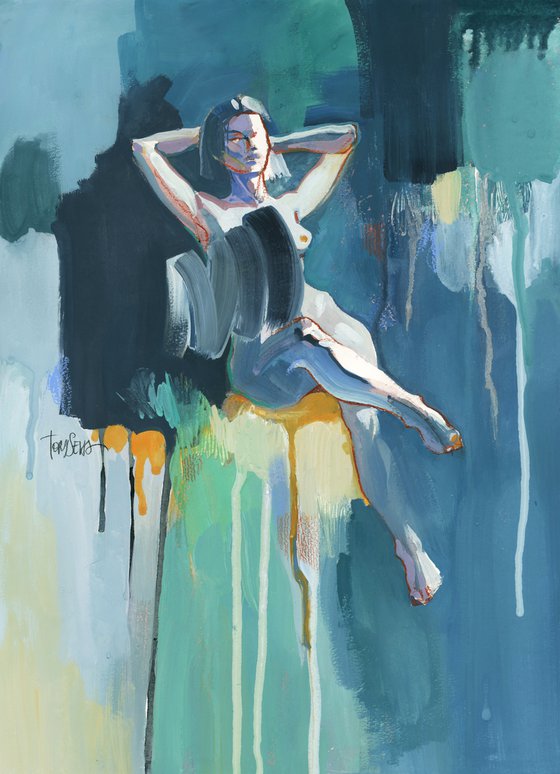 NUDE LIFE DRAWING 015