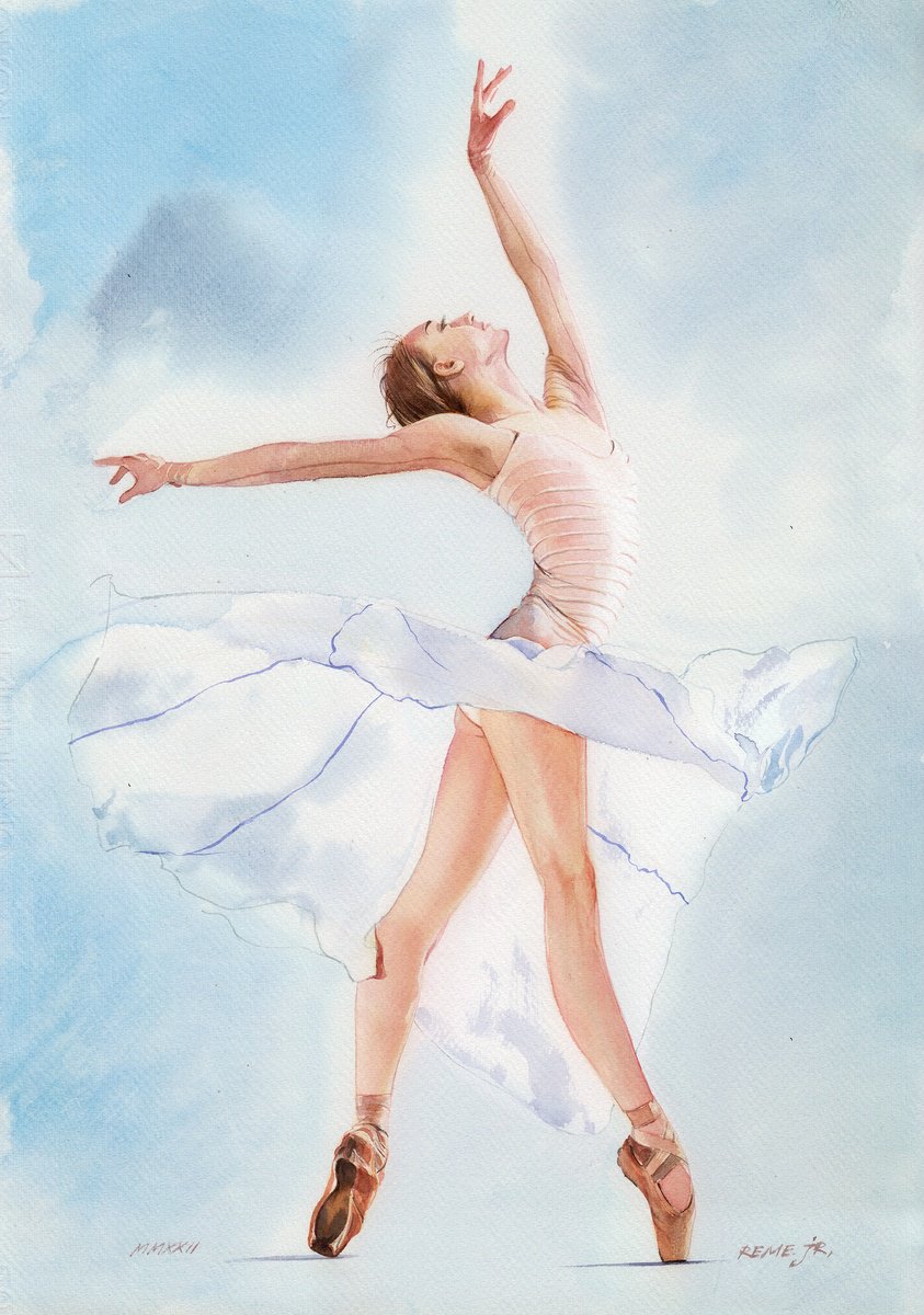 Ballet Dancer CDLXXXVI by REME Jr.