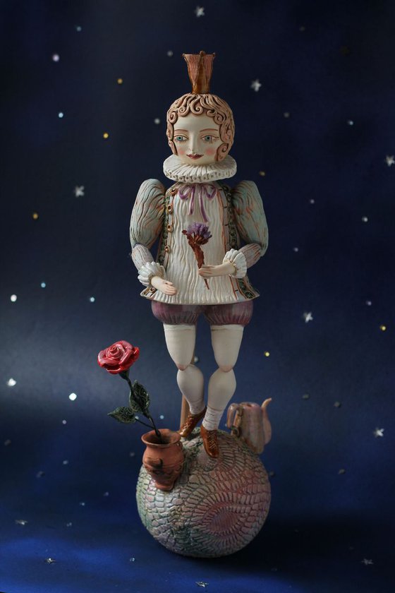 Little Prince. Sculpture by Elya Yalonetski