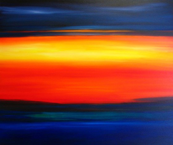 Sunset in Abstraction