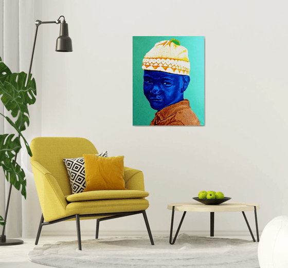 "Blue Boy With A Smile"