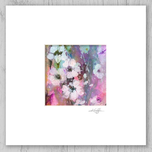 Floral Delight 38 - Floral Abstract Painting by Kathy Morton Stanion by Kathy Morton Stanion