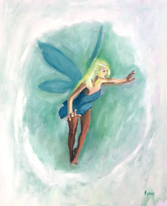 Fairy Escaping To Earth