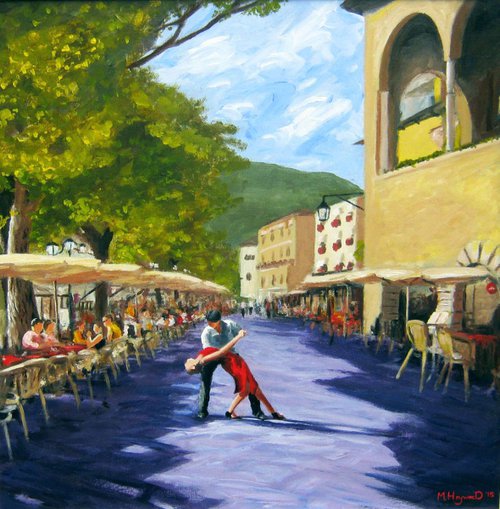 Tango in the Square II by Mark Robert Haywood