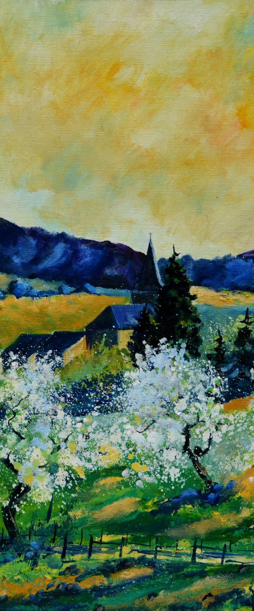 Spring in monceau by Pol Henry Ledent