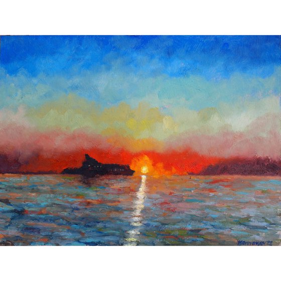 Seascape, Sea Stories - Sunset 3