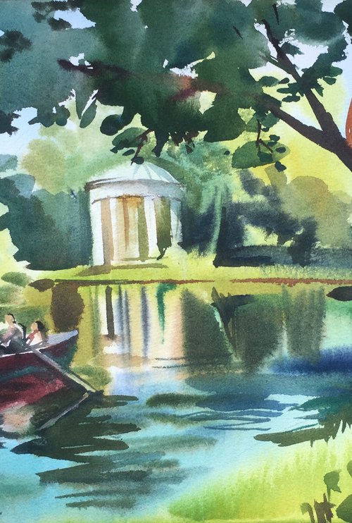 In the park by Natalia Veyner