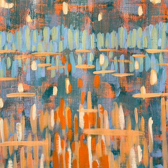 Pine Forest By The River