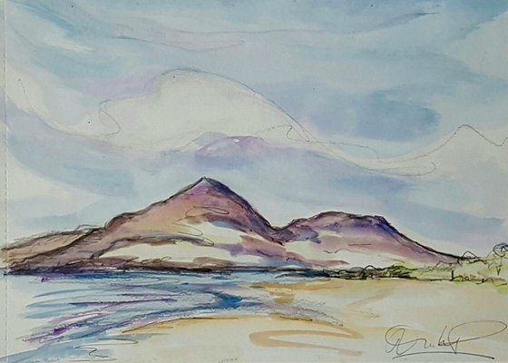 The Mountains of Mourne from Murlough Bay