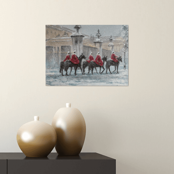 Household Cavalry, in all weathers