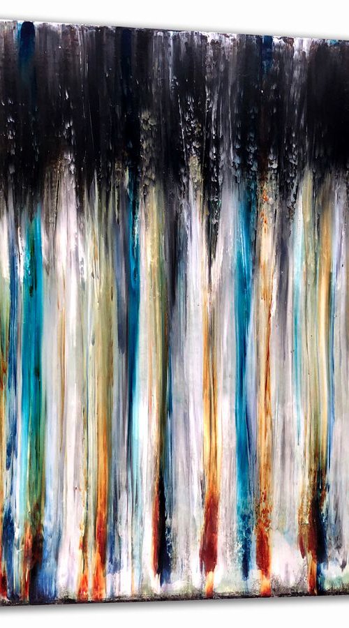 Feathered (60x48in) by Robert  Tillberg