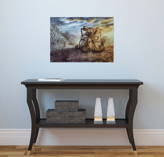 Fallout. Knight helmet