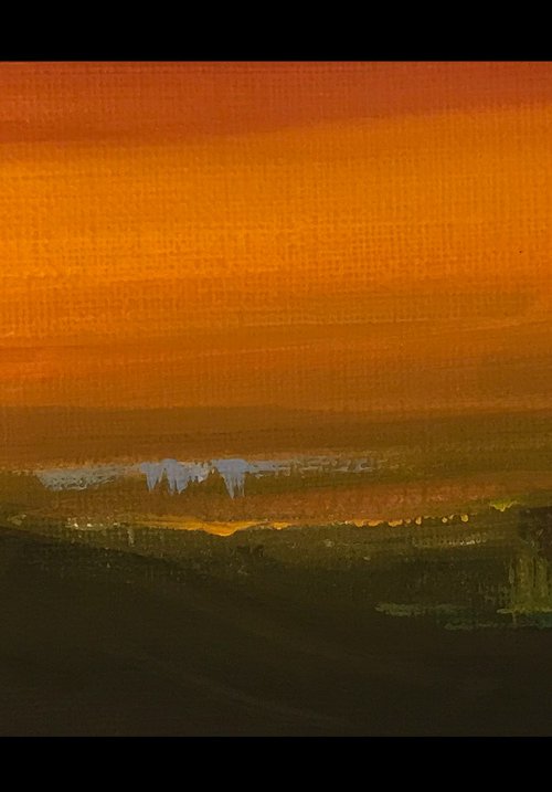 canyon fire by Deke Wightman