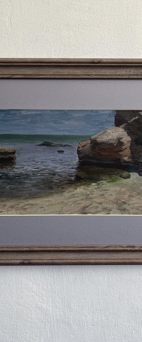 Cliffs in Summer Sun by Mikhail Rak