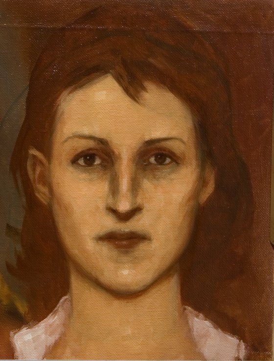 study: portrait of a woman
