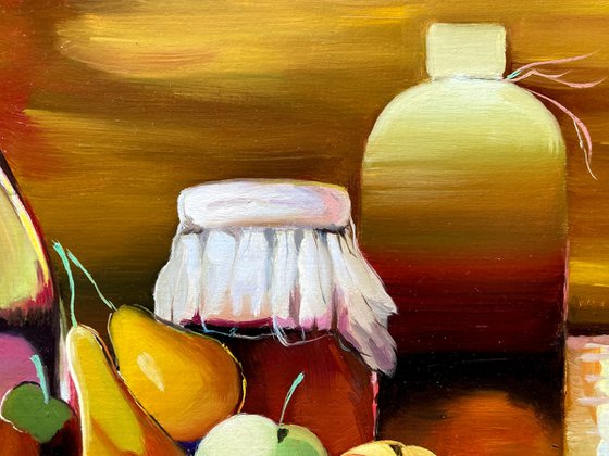 Still life with fruits