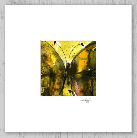 Watercolor Butterfly 30 -  Painting by Kathy Morton Stanion