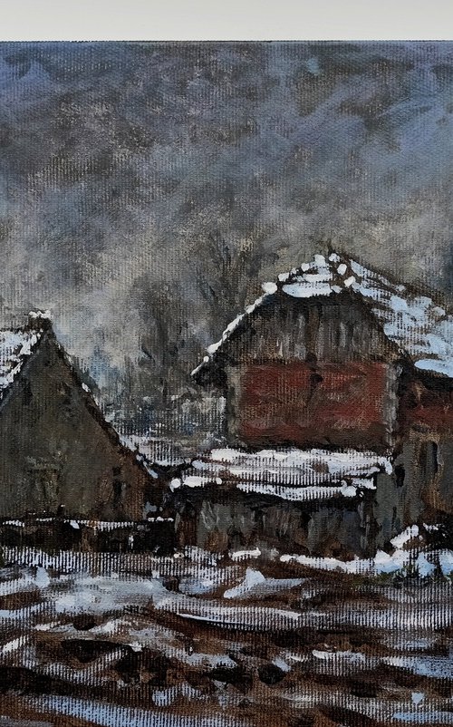 End of a winter day by Zoran Radonjic