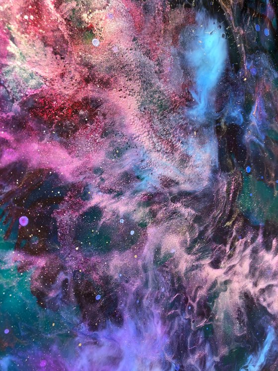 Rosette Nebula: Blooming Darkness
