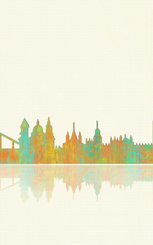 Skyline of London 1 by Marlene Watson
