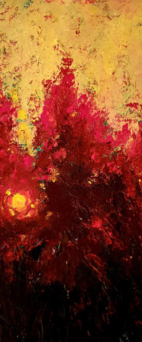 Burning Red by Leezee Lee ( Georgiana L. Nicolae)