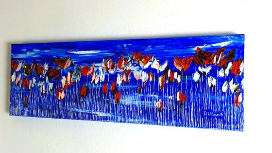 Poppies On Blue Sky 2