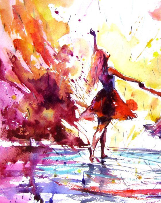 Dancing in the rain Commission