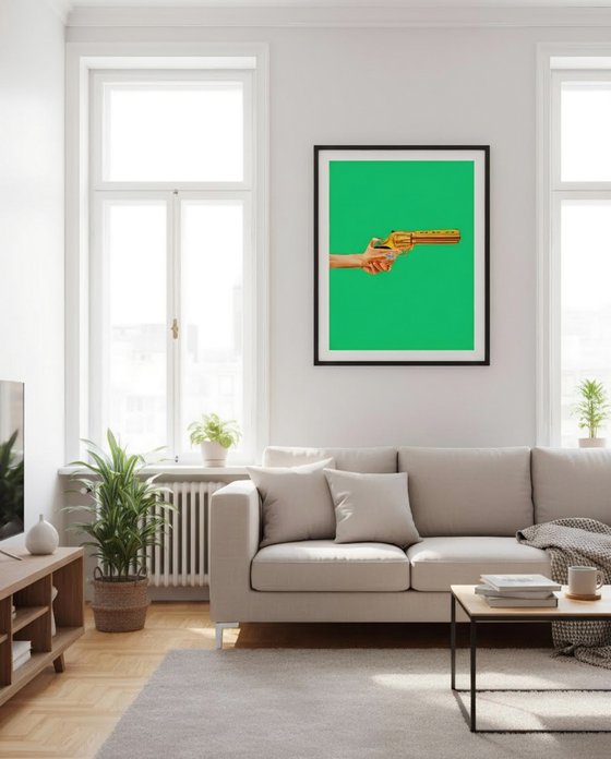 Cocked & Loaded - Pop Art - House Decor