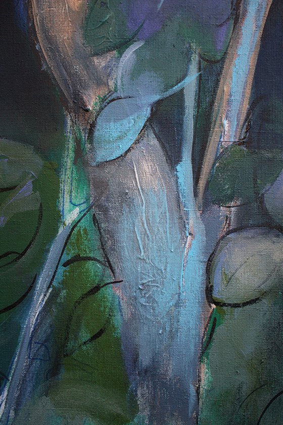 Twilight time. Lilac