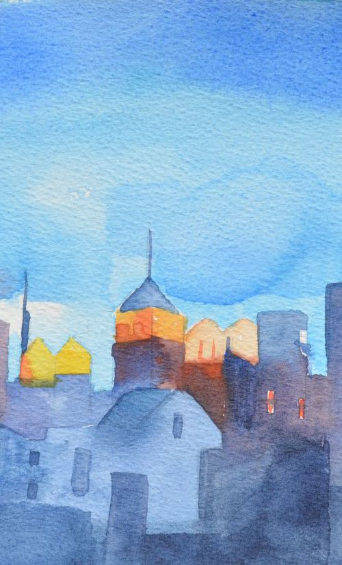 City Night by Jing Chen