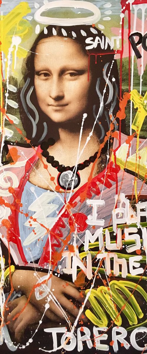 I play music in the sun by Mercedes Lagunas
