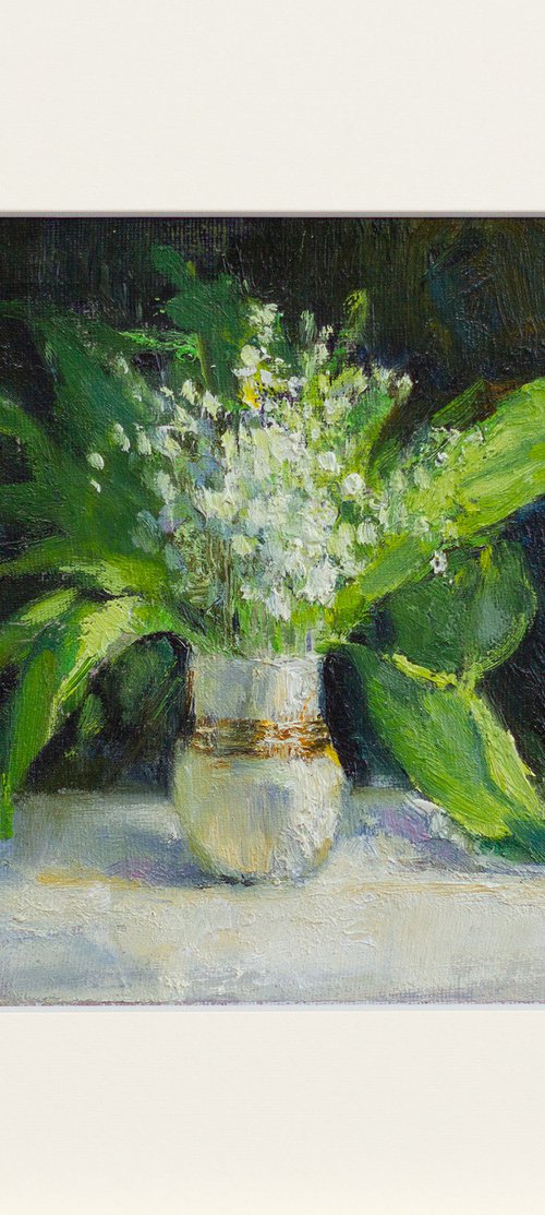 Lilies of the valley by Daria Yablon-Soloviova