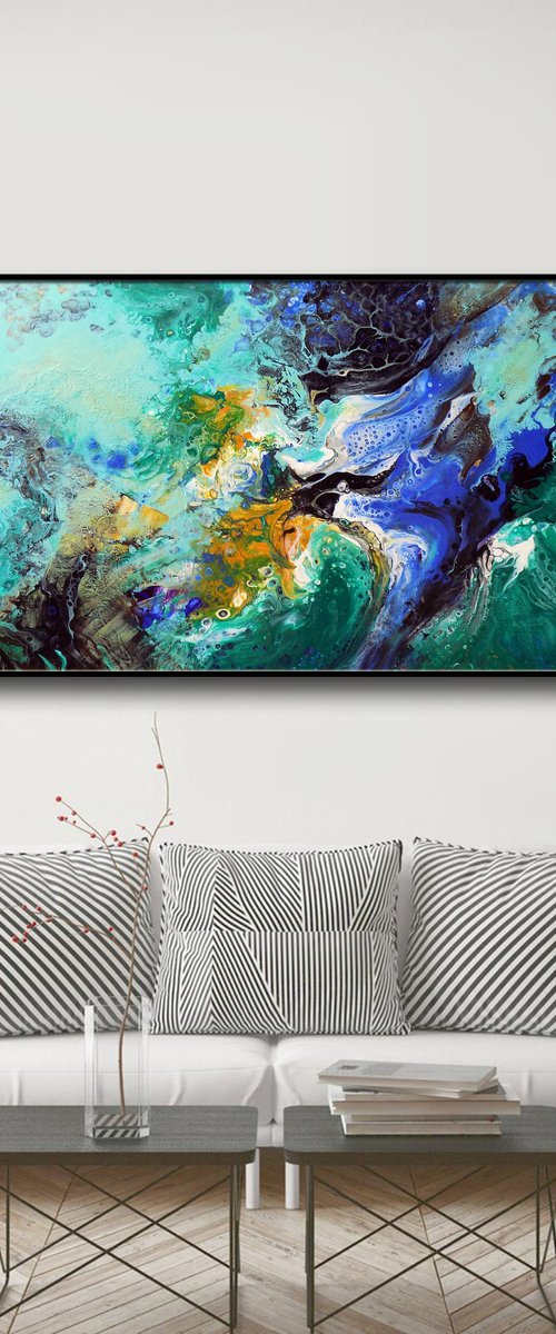 Wind and sea by Areti Ampi