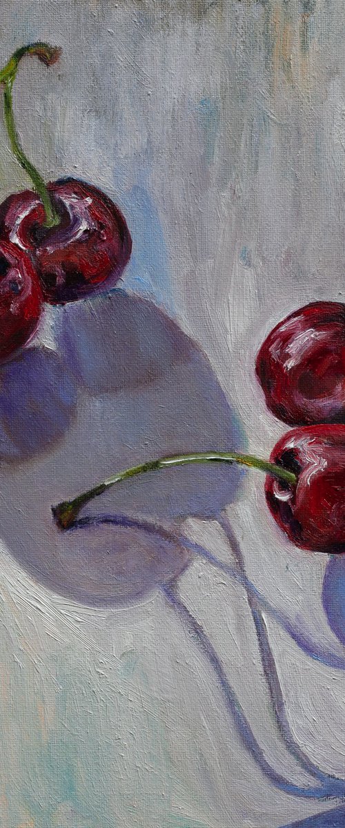 Cherries by Liudmila Pisliakova