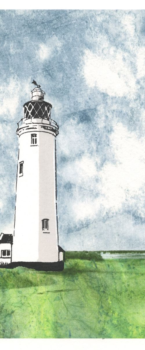 Hurst Lighthouse by Kate Watkins