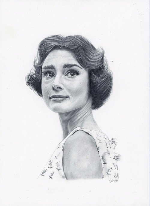 Audrey Hepburn by Amelia Taylor