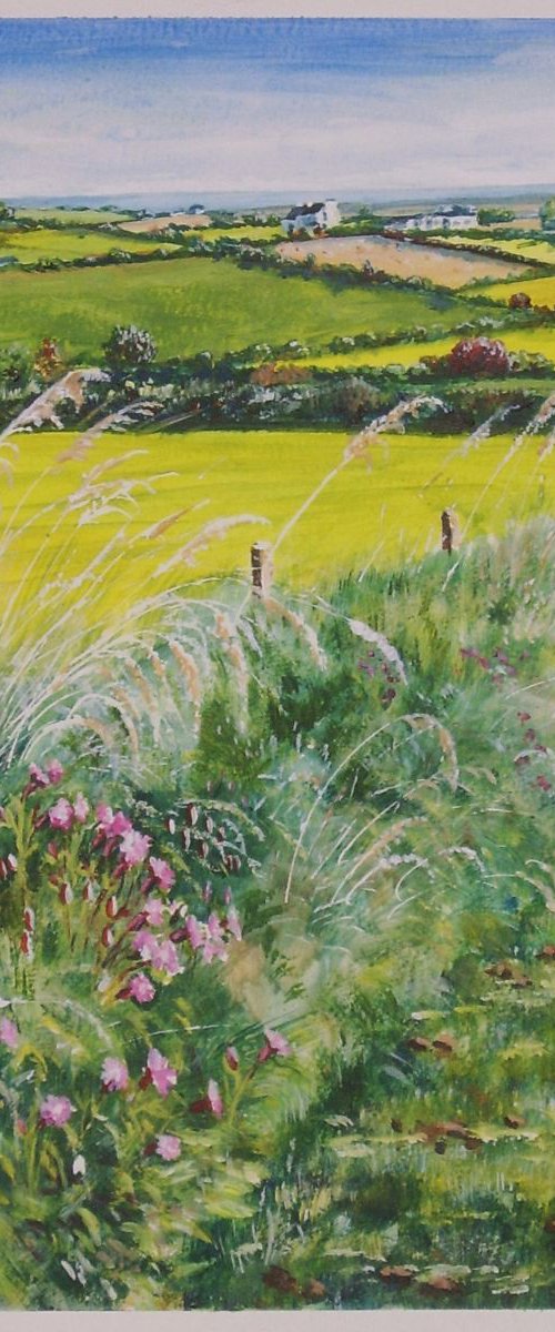 A Touch of Autumn at Ballagreyney - Isle of Man by Max Aitken