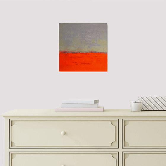Landscape in orange