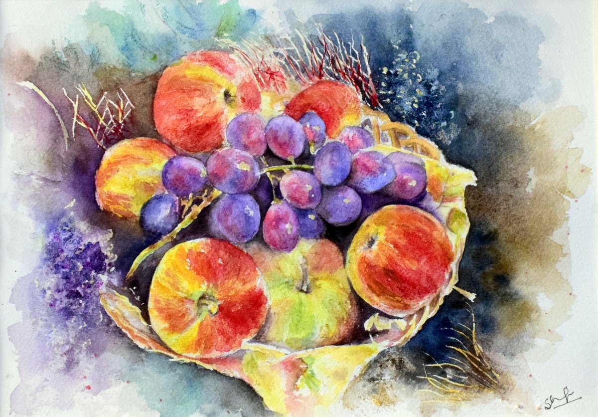 Still Life - Fruit Bowl by Shilpi Sharma