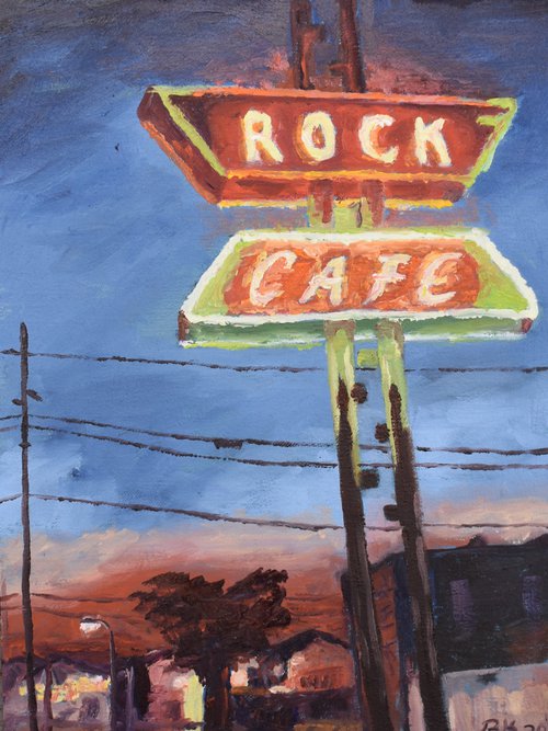 Rock Cafe by Bradley Kahabka