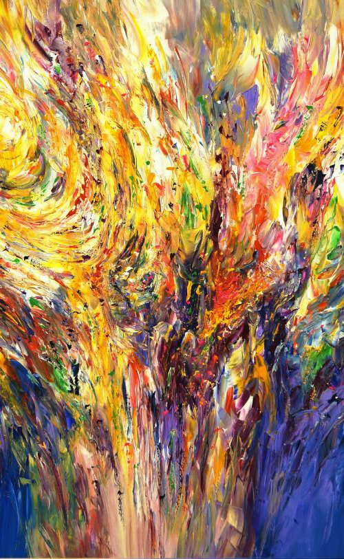 Vitality Blue XL 1 by Peter Nottrott