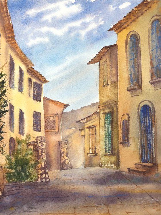 Street scene Italy