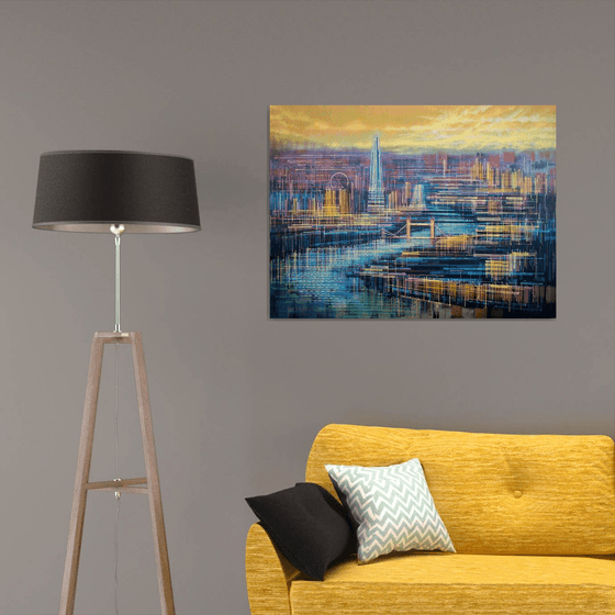 London In Golden Light